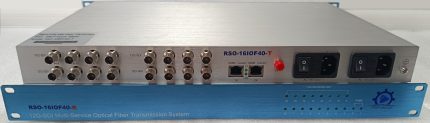 سیستم انتقال فیبر نوری 12G-SDI شانزده‌کاناله RSO