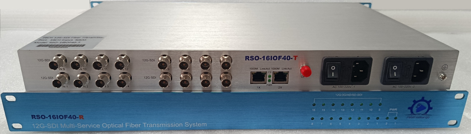 12g-sdi-fiber-16ch-rso.jpg سیستم انتقال فیبر نوری 12G-SDI شانزدهکاناله RSO - Image 1